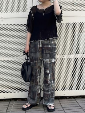 uraさん（レディース・160cm）の夏コーディネート