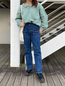 uraさん（レディース・160cm）の冬コーディネート