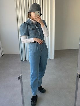 uraさん（レディース・160cm）の春コーディネート