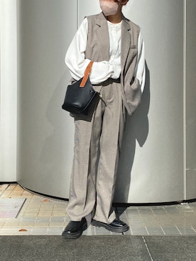 uraさん（レディース・160cm）の秋コーディネート