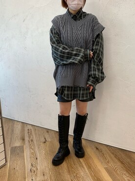 uraさん(レディース・160cm)の秋コーディネート