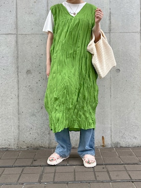 uraさん（レディース・160cm）の夏コーディネート