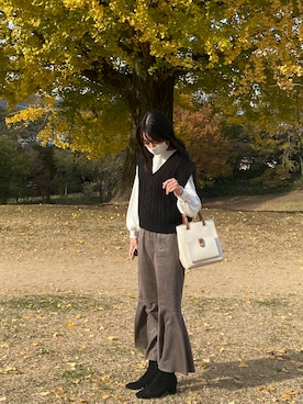 niconana75さん（レディース・160cm）の秋コーディネート