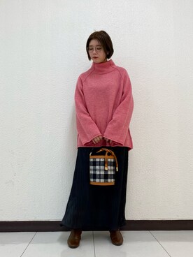 shimaさん（レディース・152cm）の冬コーディネート