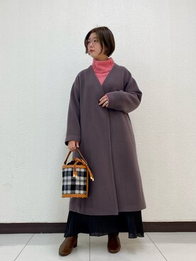 shimaさん（レディース・152cm）の冬コーディネート