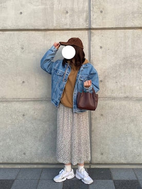 「プルオーバーパーカー」｜「アイテム（バッグ）」を使った、yuzukoshoshishoさん（レディース・169cm）の春コーディネート