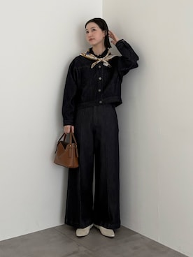 UNAさん（レディース・162cm）の冬コーディネート