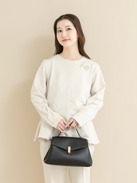 「アイテム（セットアップ）」を使った、UNAさん（レディース・162cm）の冬コーディネート