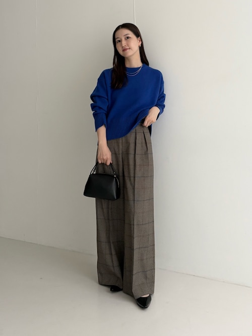 セール】チェックワイドスラックス（その他パンツ）｜URBAN RESEARCH