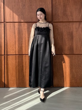 UNAさん（レディース・162cm）の冬コーディネート