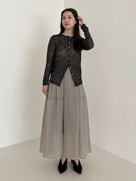 「URBAN RESEARCH ROSSO WOMEN（アーバンリサーチ　ロッソ）のアイテム」を使った、UNAさん（レディース・162cm）の夏コーディネート
