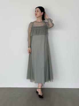 UNAさん（レディース・162cm）の冬コーディネート