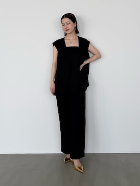 UNAさん（レディース・162cm）の春コーディネート