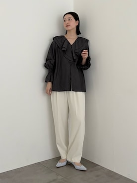 UNAさん（レディース・162cm）の冬コーディネート