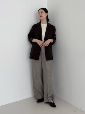 UNAさん(レディース・162cm)の冬コーディネート