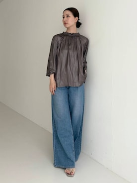 「URBAN RESEARCH ROSSO WOMEN（アーバンリサーチ　ロッソ）のアイテム」を使った、UNAさん（レディース・162cm）の夏コーディネート