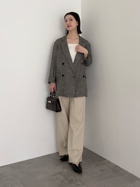 UNAさん（レディース・162cm）の冬コーディネート