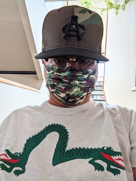 「EVISU（エヴィス）のアイテム（トップス）」を使った、avirexsさん（メンズ・165cm）の秋コーディネート