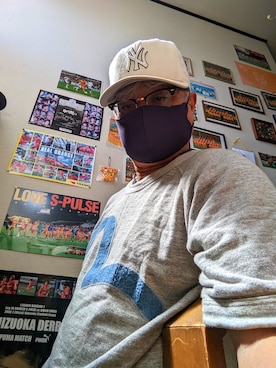 「EVISU（エヴィス）のアイテム（トップス）」を使った、avirexsさん（メンズ・165cm）の夏コーディネート