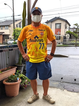 「LALO（ラロ）のアイテム」を使った、avirexsさん（メンズ・165cm）の夏コーディネート