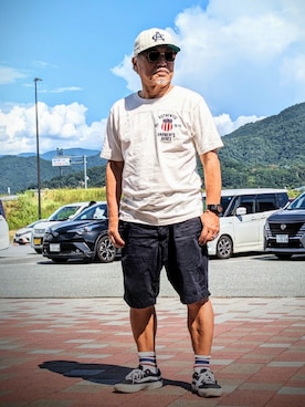 「ＢＢキャップ」｜avirexsさん（メンズ・165cm）の夏コーディネート