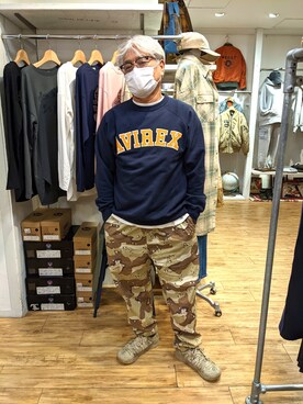 「LALO（ラロ）のアイテム」を使った、avirexsさん（メンズ・165cm）の秋コーディネート