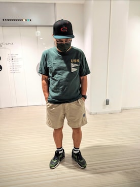 「ＢＢキャップ」｜avirexsさん（メンズ・165cm）の夏コーディネート