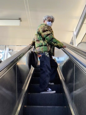 「Crescent Down Works（クレセントダウンワークス）のアイテム」を使った、avirexsさん（メンズ・165cm）の冬コーディネート