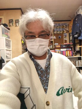 「EVISU（エヴィス）のアイテム（トップス）」を使った、avirexsさん（メンズ・165cm）の春コーディネート