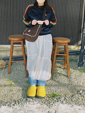 「SUBU（スブ）のアイテム」を使った、hawaiiさん（レディース・157cm）の春コーディネート