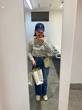 「FRED PERRY（フレッドペリー）のアイテム（ワンピース/ドレス）」を使った、hawaiiさん（レディース・157cm）の春コーディネート