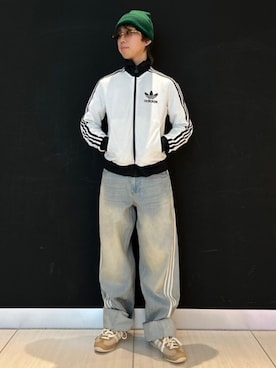 「ローカット」｜KSさん（メンズ・163cm）の冬コーディネート
