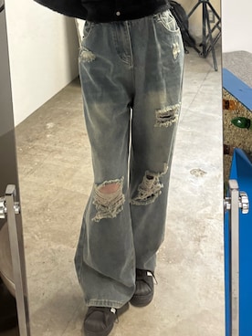 「Theater code（シアターコード）のアイテム」を使った、萌笑さん（レディース・157cm）の春コーディネート