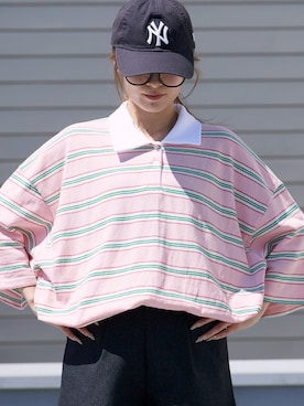 「Chick（チック）のアイテム」を使った、萌笑さん（レディース・157cm）の春コーディネート