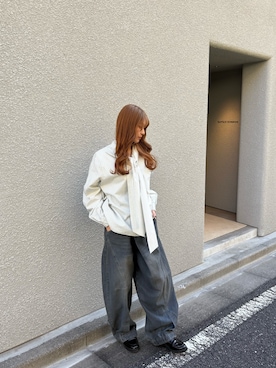 「Chick（チック）のアイテム」を使った、萌笑さん（レディース・157cm）の冬コーディネート