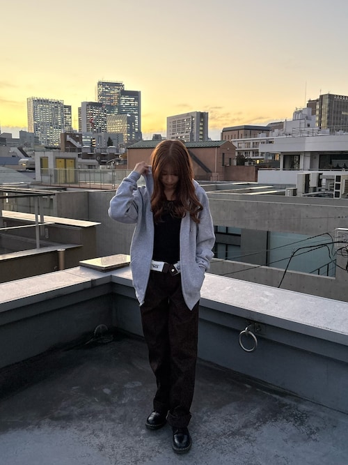 セール】【champion】 チャンピオン ライト裏起毛 ジップパーカー