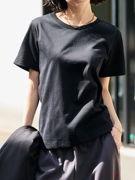 「Calvin Klein（カルバン・クライン）のCalvin Klein/カルバンクライン MODERN COTTON ビキニショーツ（ショーツ、ホワイト系）」を使った、萌笑さん（レディース・157cm）の秋コーディネート