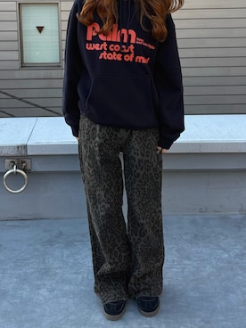 萌笑さん（レディース・157cm）の冬コーディネート