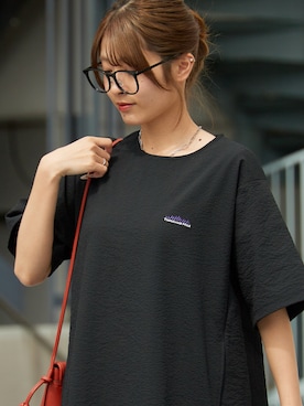 「THOUSAND MILE（サウザンドマイル）のアイテム」を使った、萌笑さん（レディース・157cm）の春コーディネート