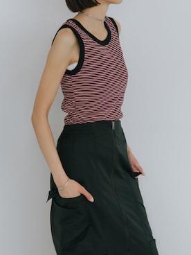 萌笑さん(レディース・157cm)の夏コーディネート