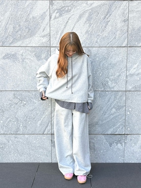 「Chick（チック）のアイテム」を使った、萌笑さん（レディース・157cm）の冬コーディネート