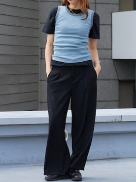 萌笑さん(レディース・157cm)の夏コーディネート