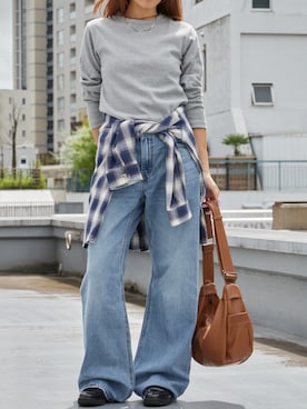 萌笑さん(レディース・157cm)の秋コーディネート