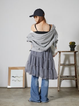 「Chick（チック）のアイテム」を使った、萌笑さん（レディース・157cm）の春コーディネート