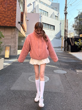 「ROOPTOKYO（ループトウキョウ）のアイテム」を使った、萌笑さん（レディース・157cm）の冬コーディネート