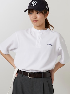「THOUSAND MILE（サウザンドマイル）のアイテム」を使った、萌笑さん（レディース・157cm）の春コーディネート