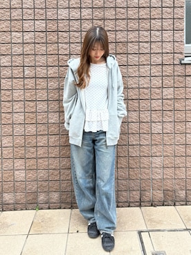 萌笑さん（レディース・157cm）の春コーディネート