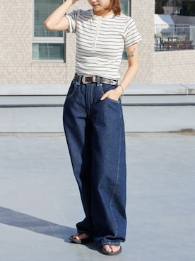 萌笑さん（レディース・157cm）の夏コーディネート