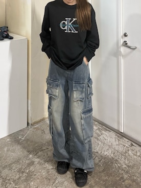 萌笑さん（レディース・157cm）の春コーディネート