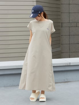 「THOUSAND MILE（サウザンドマイル）のアイテム」を使った、萌笑さん（レディース・157cm）の春コーディネート